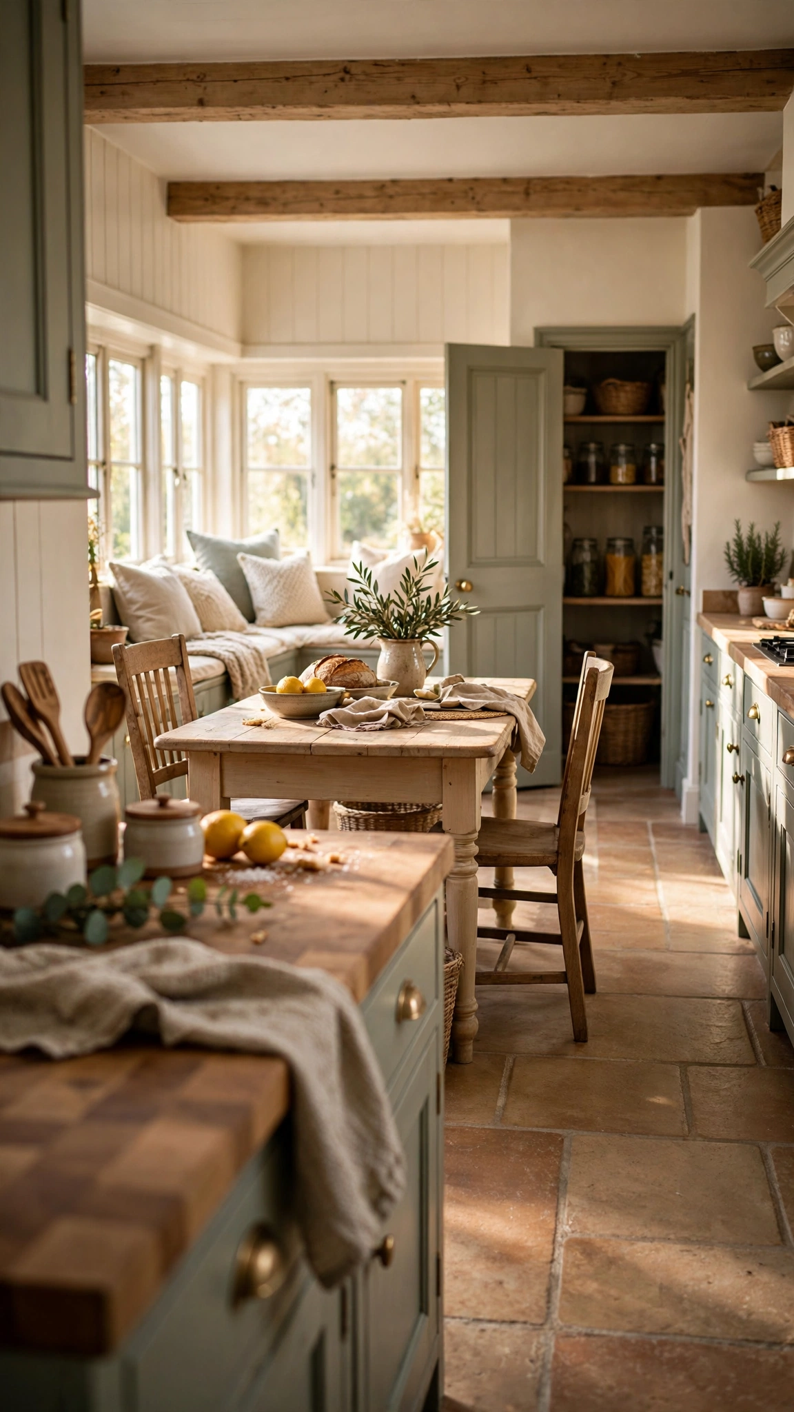 Cozy Cottage Kitchen — UGC video ad background environment by Crisp UGC Ads