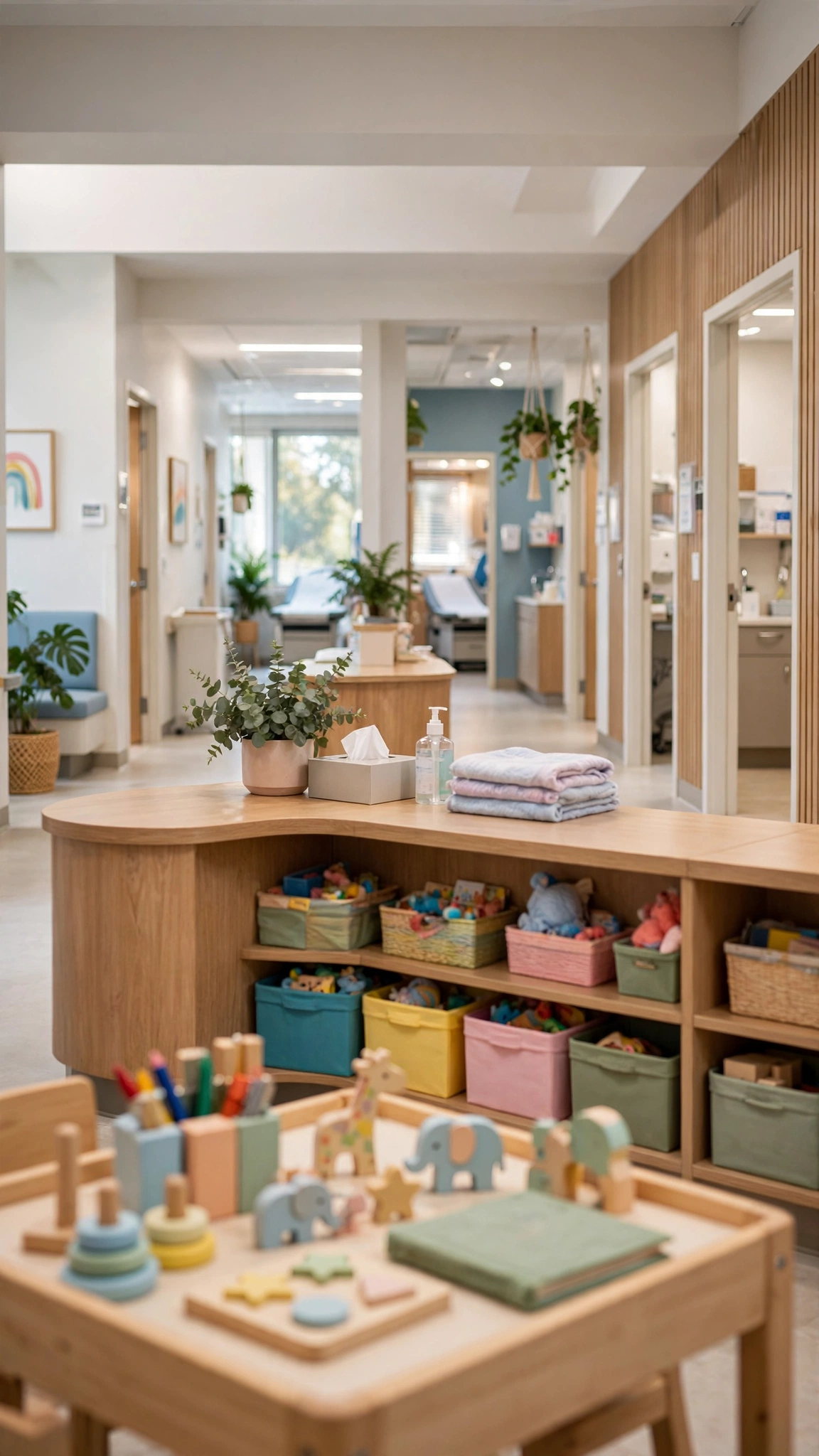 Welcoming Pediatric Family Clinic — UGC video ad background environment by Crisp UGC Ads