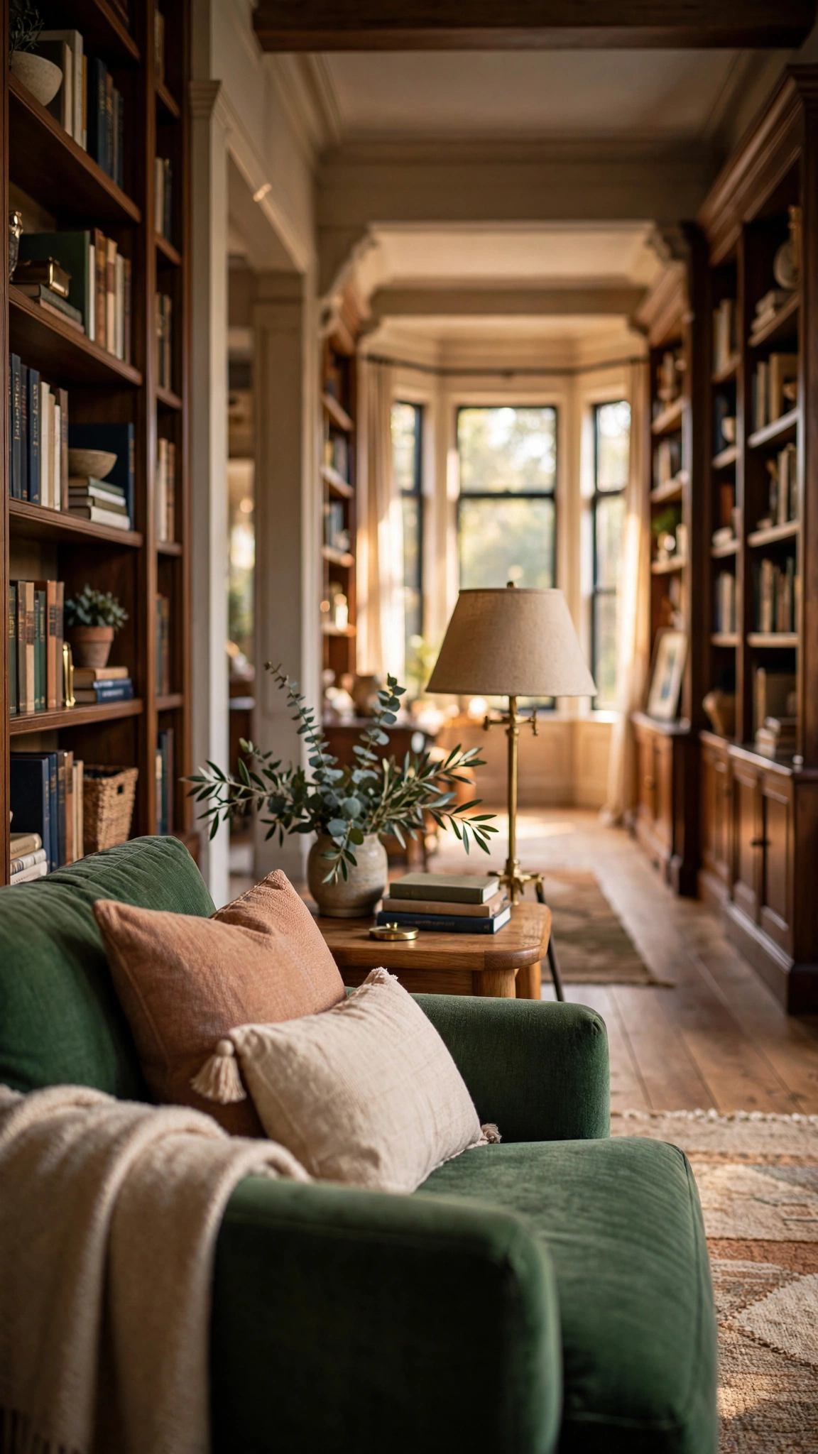 Sunken Reading Nook — UGC video ad background environment by Crisp UGC Ads