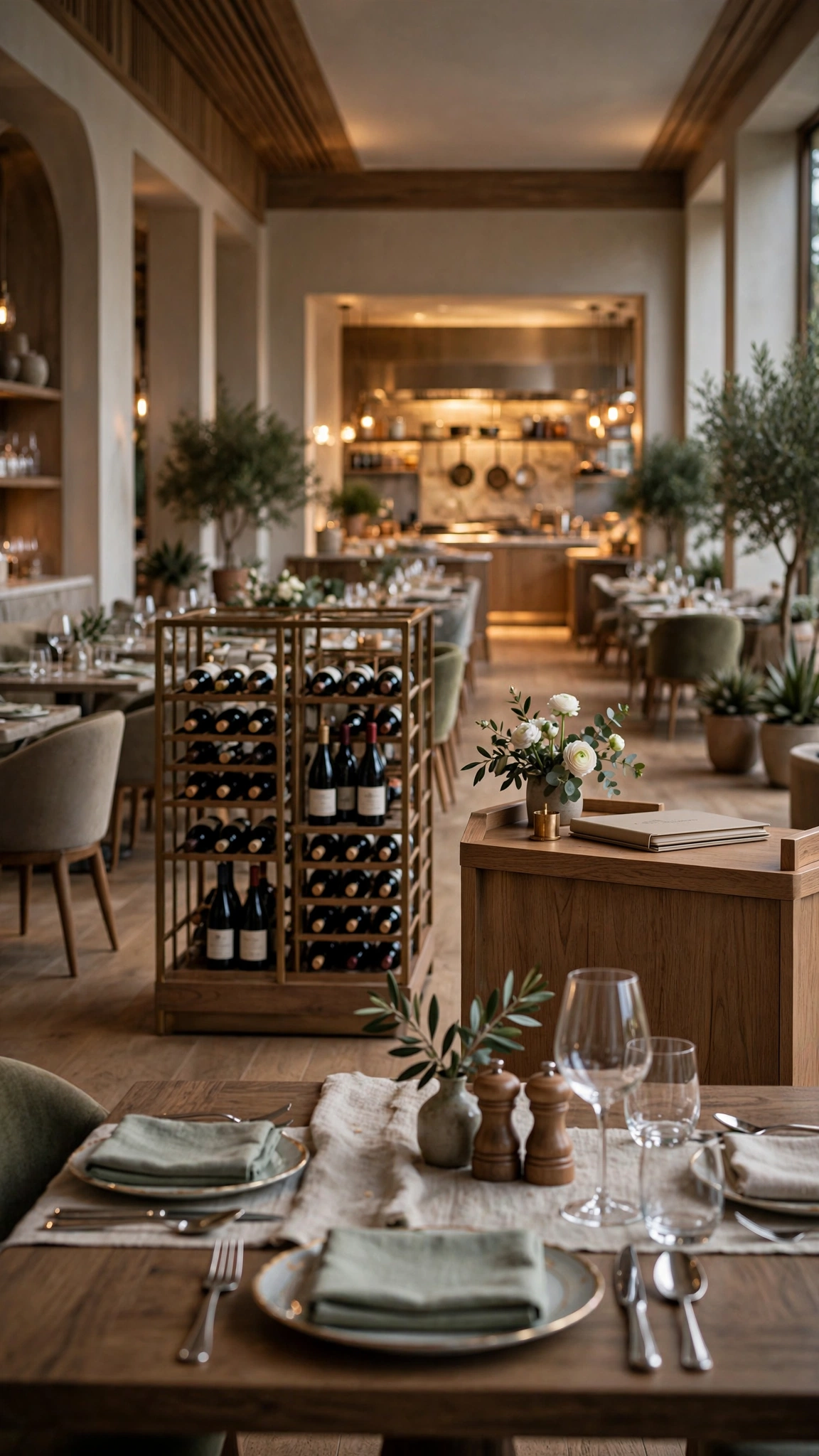 Fine Dining Ambient Restaurant — UGC video ad background environment by Crisp UGC Ads